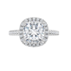 1.5CT GIA CERTIFIED diamond engagement ring white gold natural diamonds